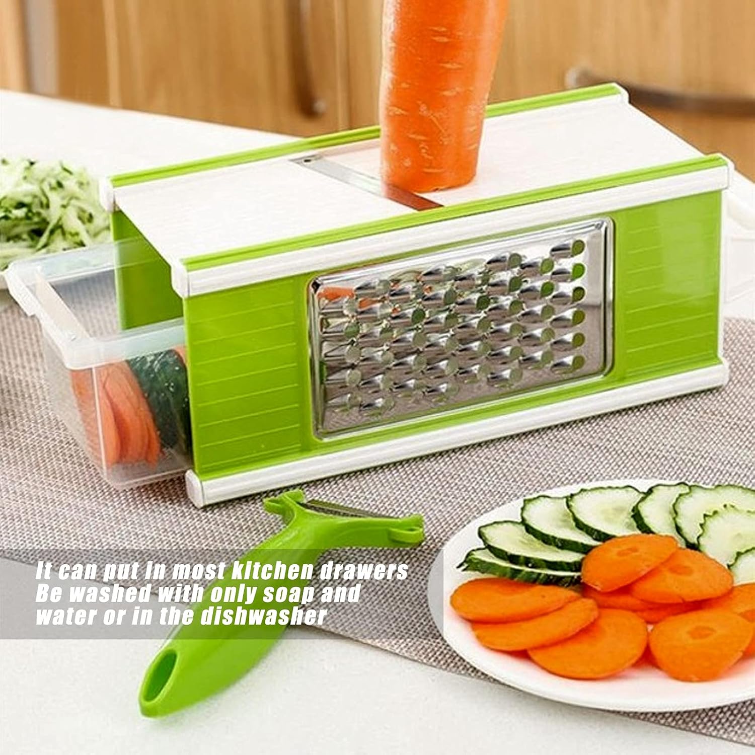 5-in-1 Multifunctional Vegetable Chopper and Slicer - Image 8
