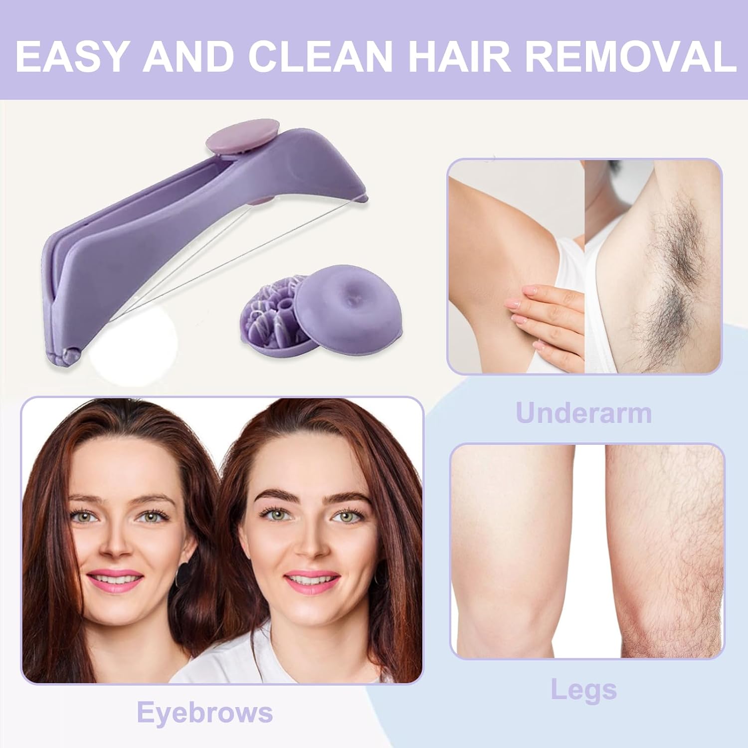 Manual Facial Threading Hair Removal Tool for Women - Image 8