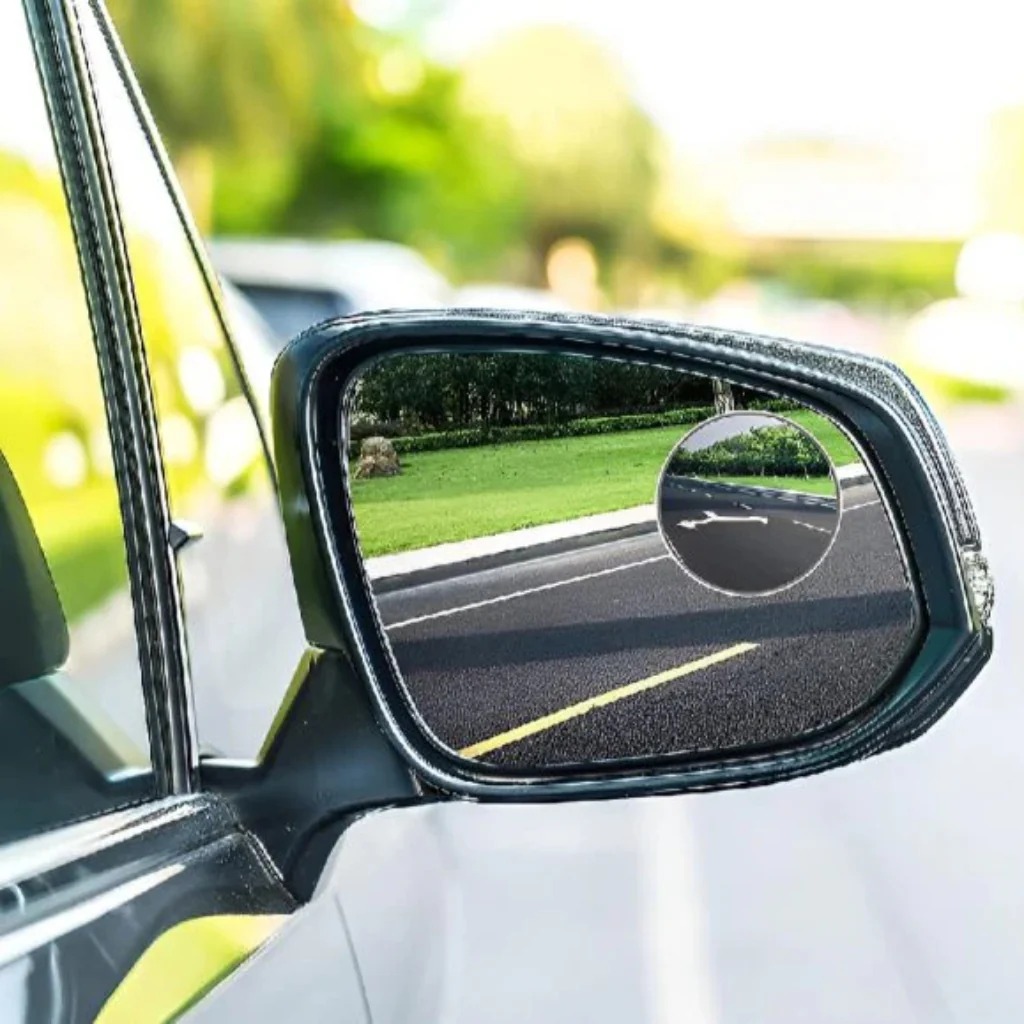 Car Blind Spot Mirror Set, 2 Pcs Round Original Glass Convex Mirrors - Image 8