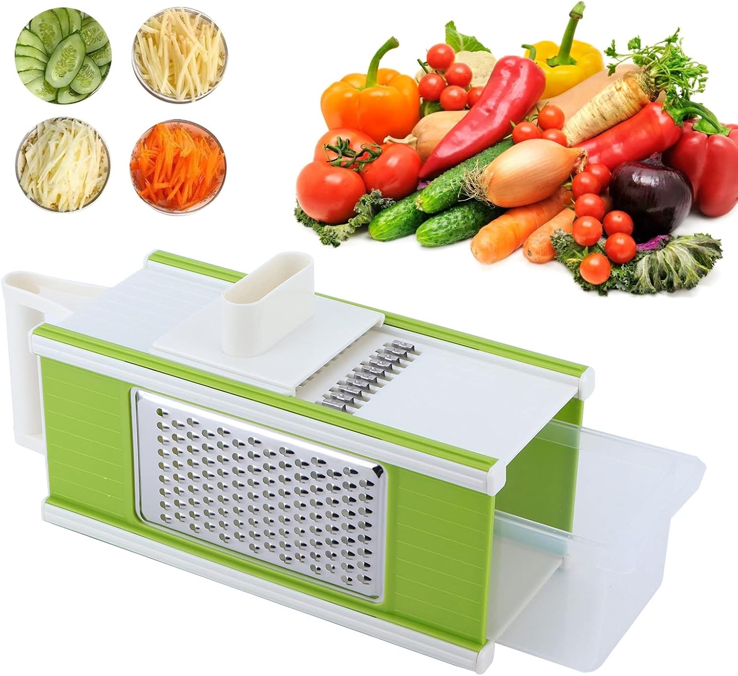 5-in-1 Multifunctional Vegetable Chopper and Slicer - Image 7