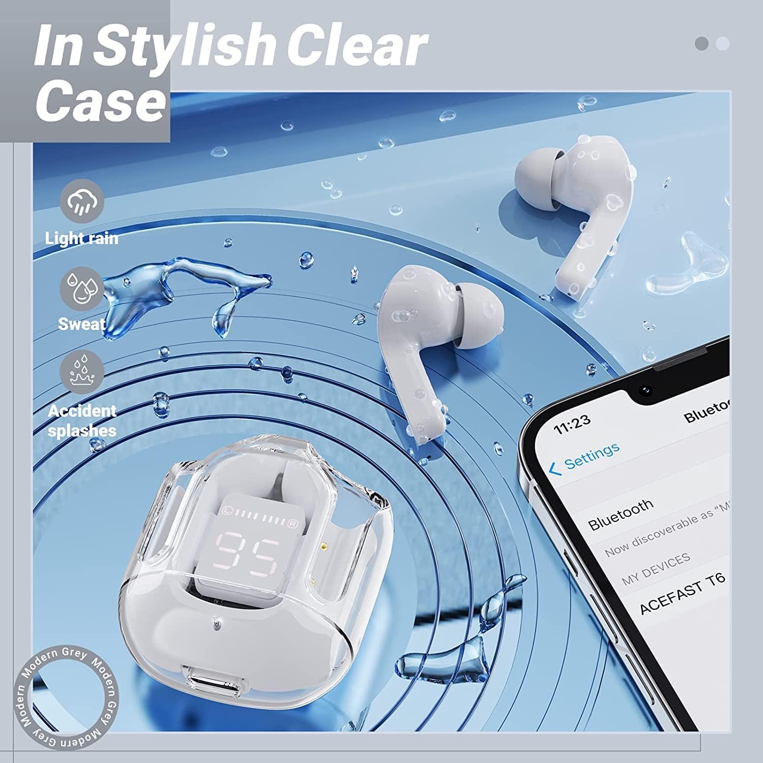 Transparent Wireless Bluetooth 5.3 Earbud - Image 5