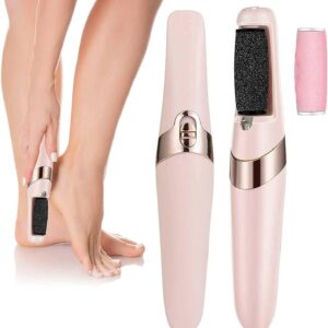 Electric Pedicure Foot File Callus Remover Rechargeable Foot Scrubber