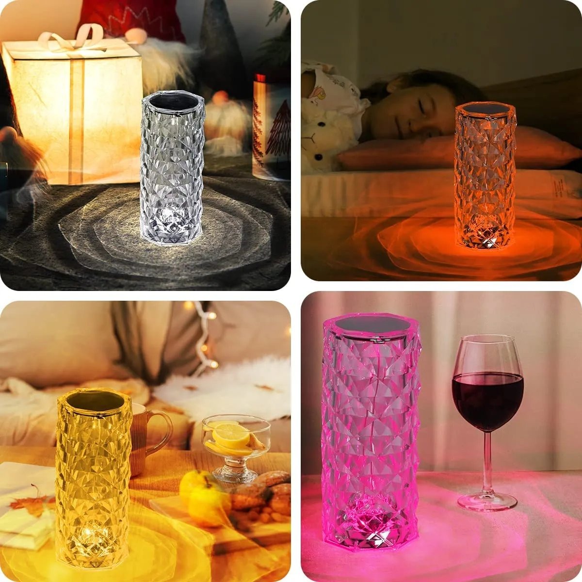 Crystal LED Table Lamp with Touch Control - Image 8