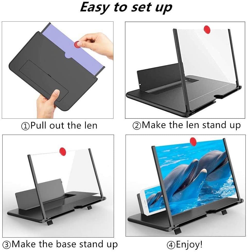 3D Mobile Screen Magnifier HD Phone Screen Amplifier - Image 6