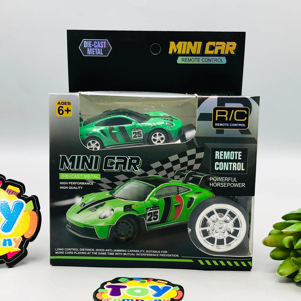 2.4GHz RC Mini Racing Car with Die-Cast Body - Image 8