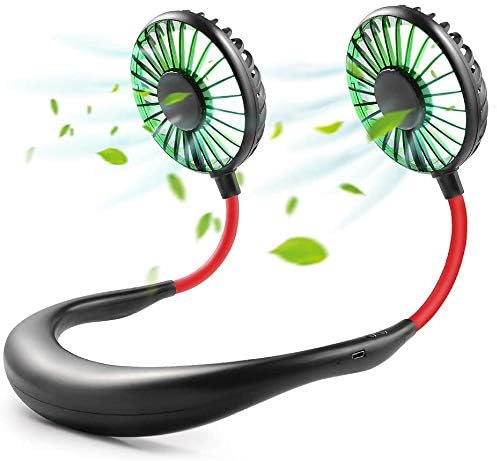 Portable Hanging Neck Fan, Hands-Free - Image 2