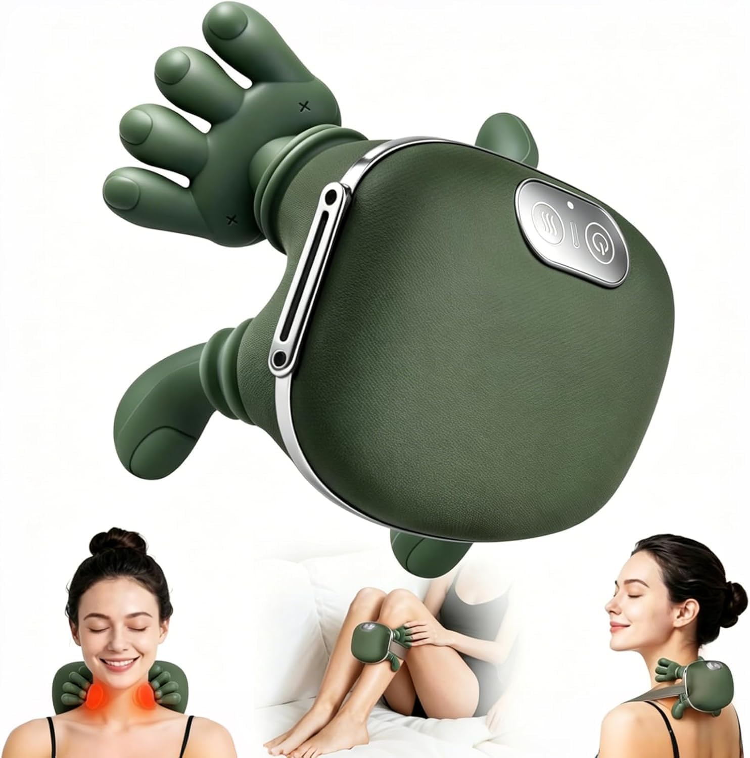 Wireless Neck and Shoulder Massager with Heat - Image 6