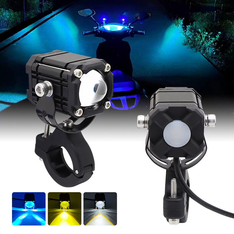 Motorcycle LED Fog Driving Lights - Image 3