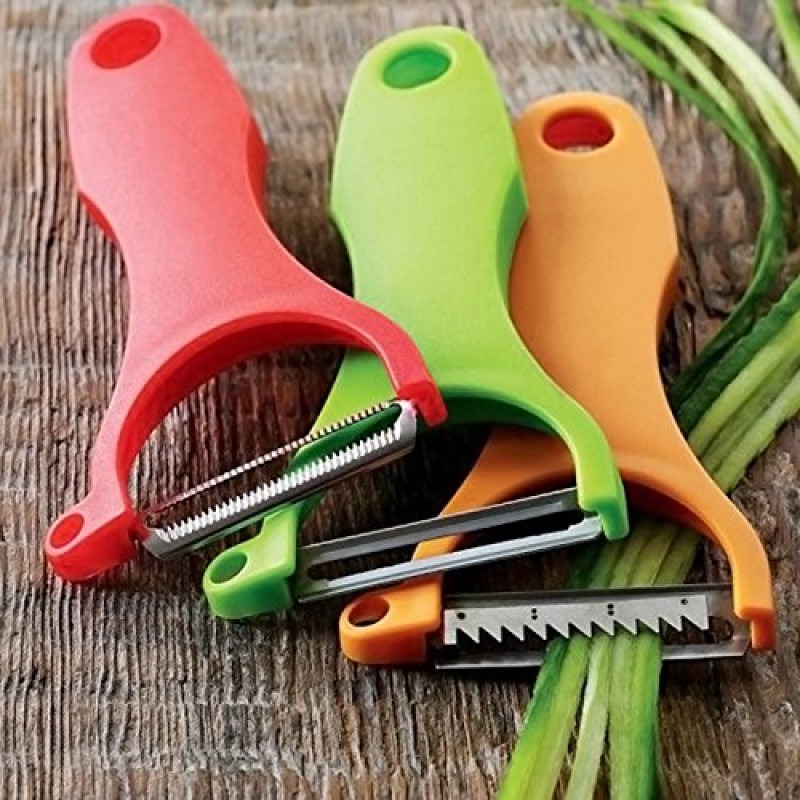 3-Piece Kitchen Peeler Set with Tomato Peeler - Image 5