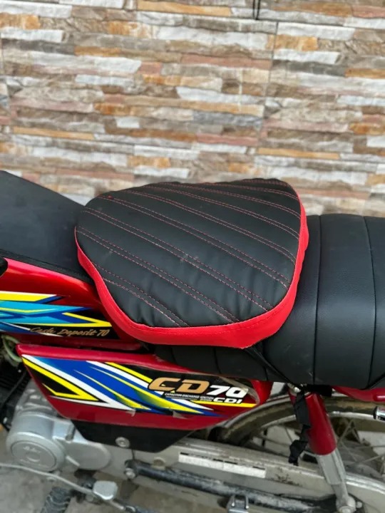 Waterproof Motorcycle Seat Cushion with Double Stitch Design - Image 3