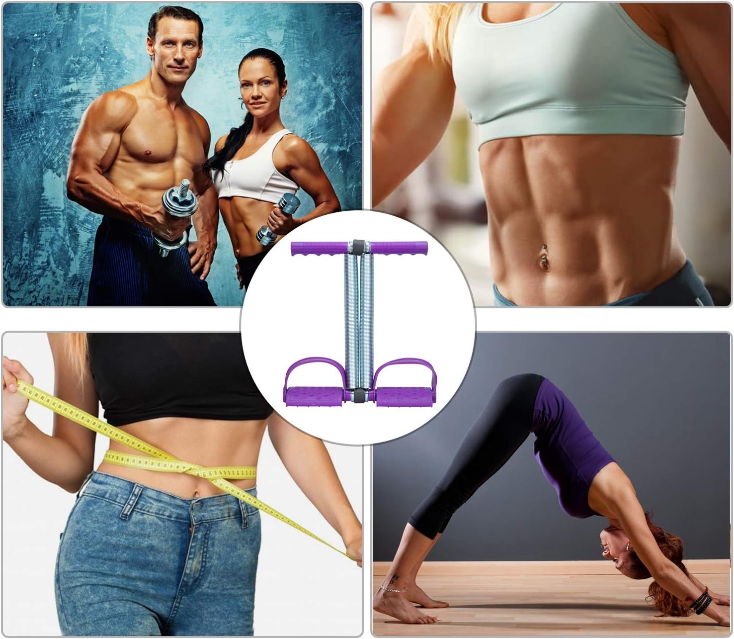 Elastic Sit-Up Pull Rope with Dual Spring Tension - Image 8