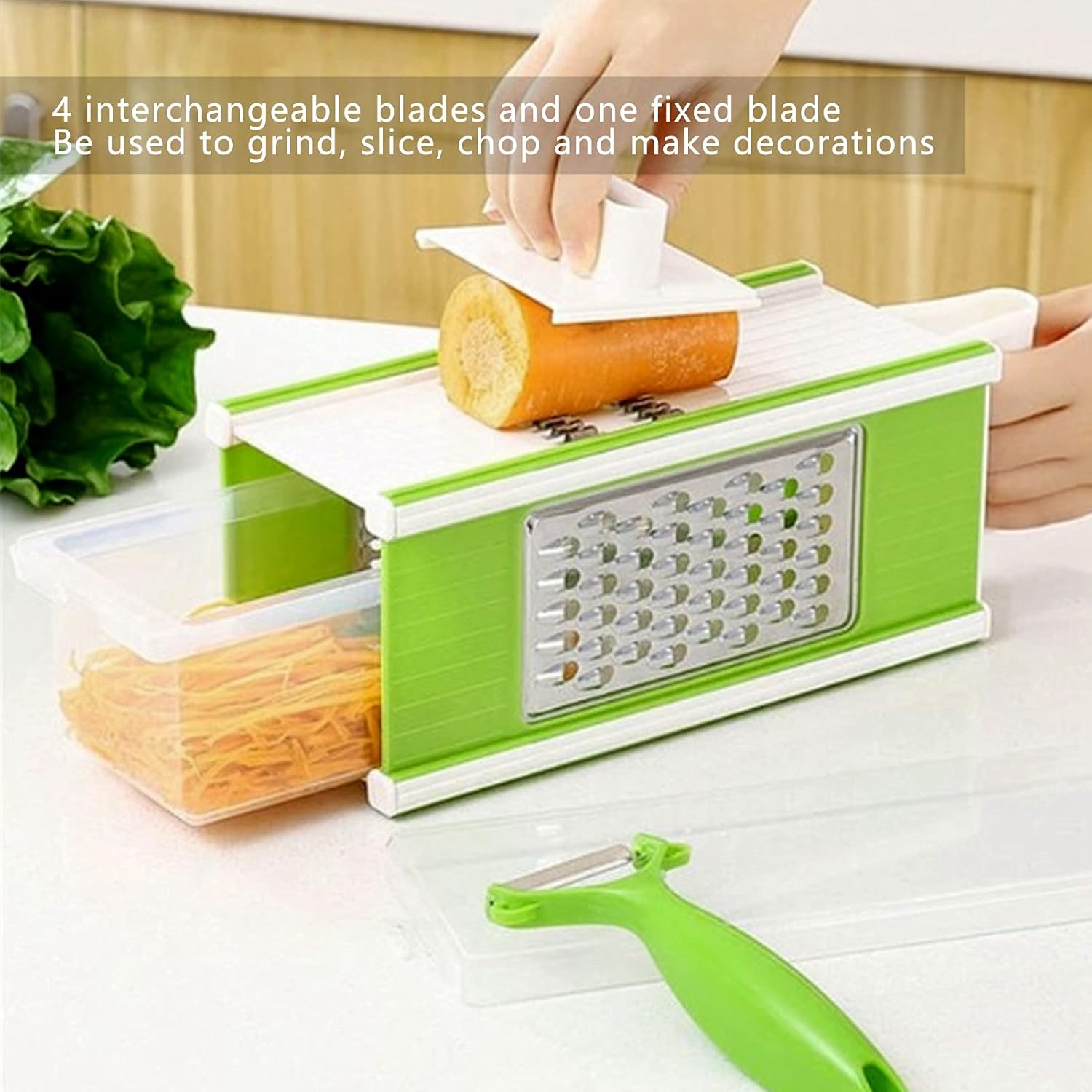 5-in-1 Multifunctional Vegetable Chopper and Slicer - Image 5
