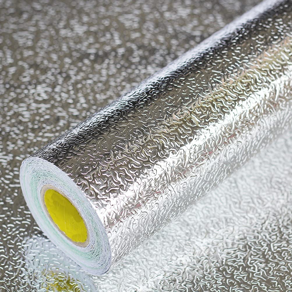 Waterproof Oil-Proof Aluminum Foil Kitchen Wall Sticker - Image 4