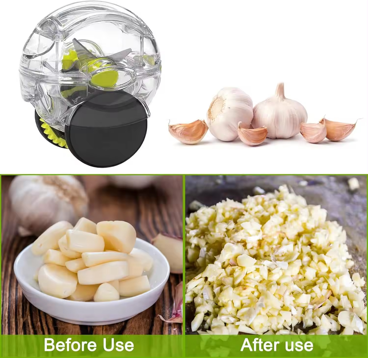 Garlic Mincer Roller and Peeler Tool - Image 7