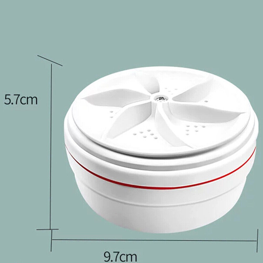 Portable Mini Turbo Washing Machine with USB Power - Image 5