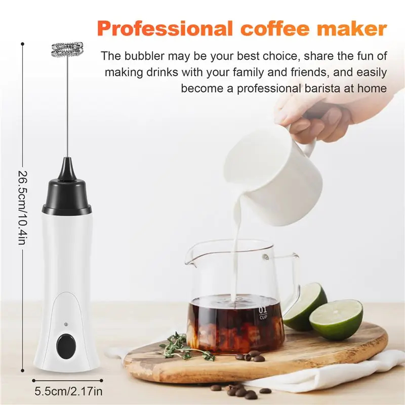 Handheld Electric Milk Frother and Coffee Mixer - Image 5