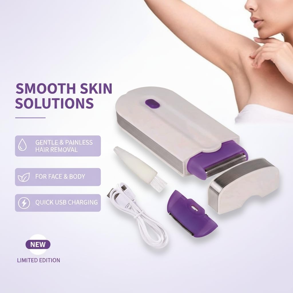 Rechargeable Electric Hair Remover with Sensor Light Technology - Image 4