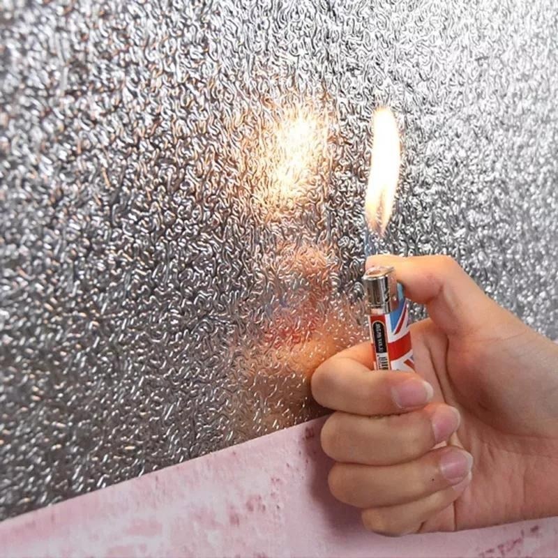 Waterproof Oil-Proof Aluminum Foil Kitchen Wall Sticker - Image 11