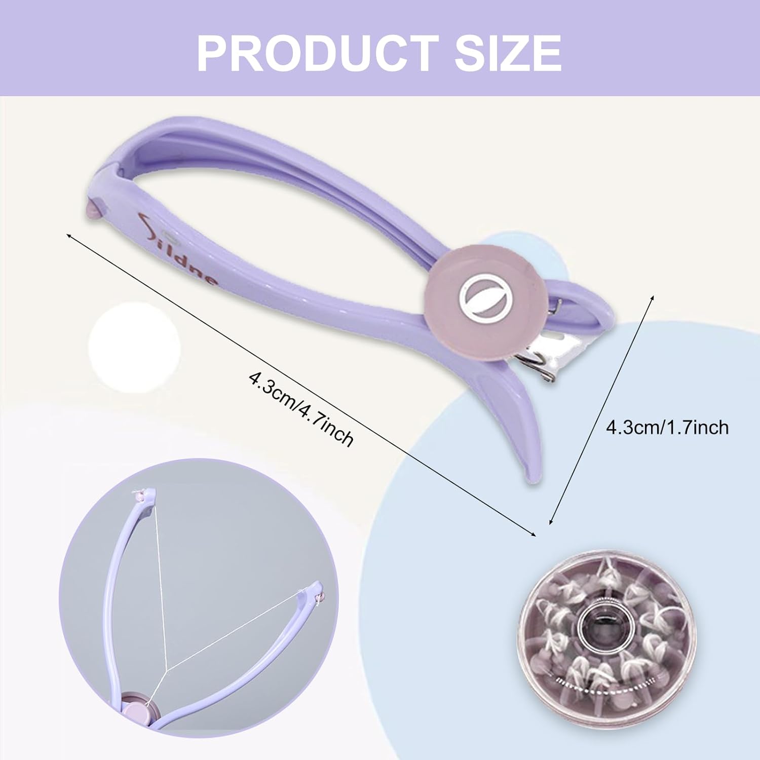 Manual Facial Threading Hair Removal Tool for Women - Image 4