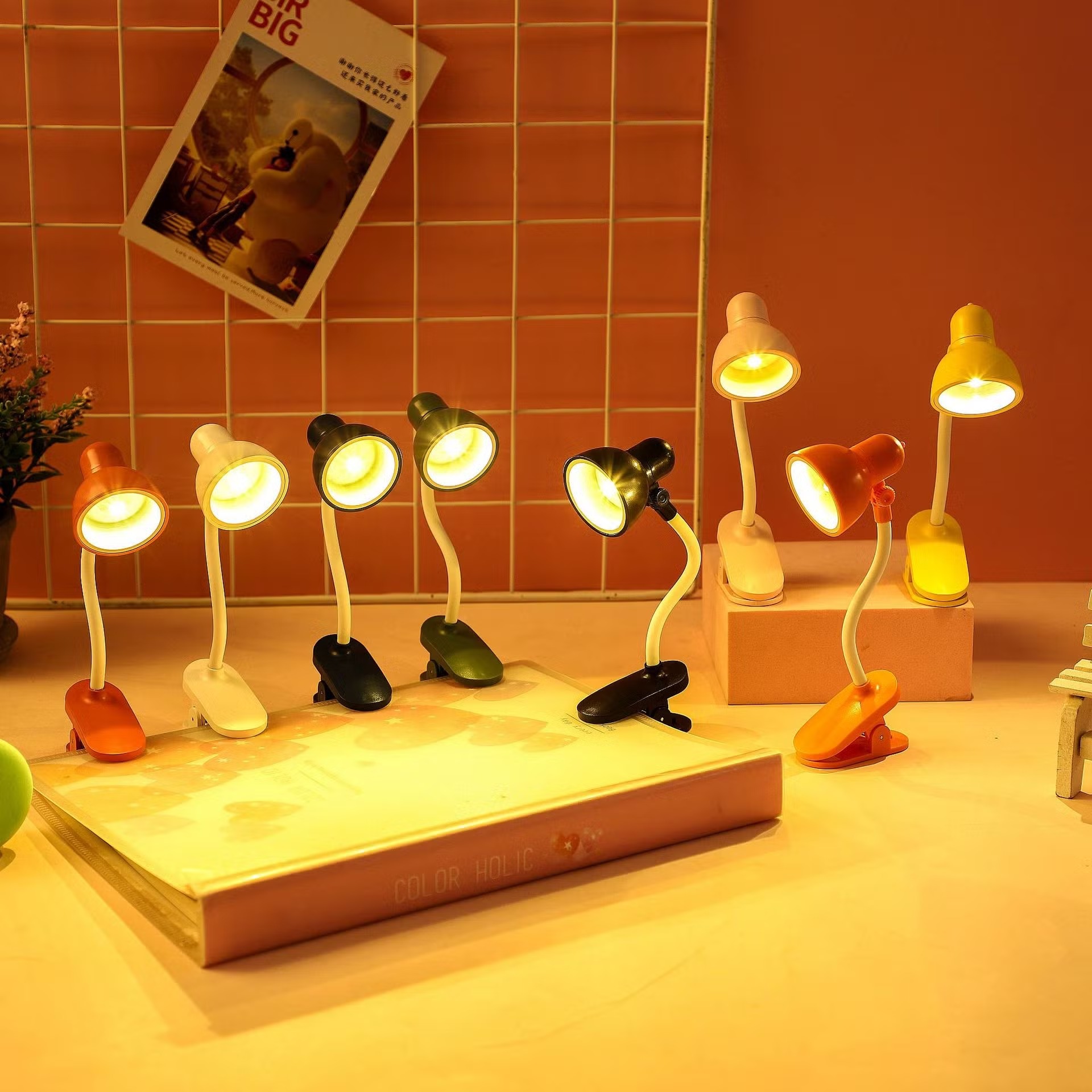 Mini Foldable LED Book Light for Reading - Image 8