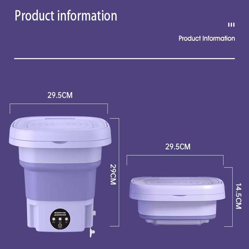 Mini Portable Foldable Washing Machine - Image 7