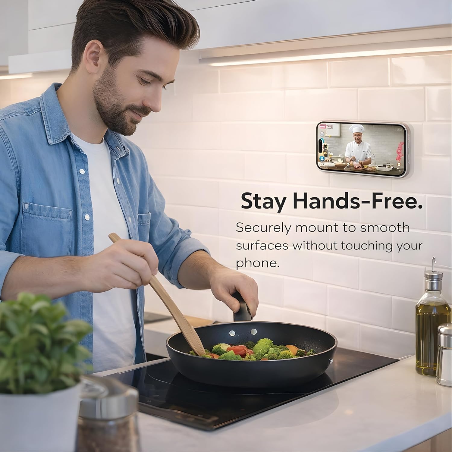 Suction Phone Case Mount with Sticky Grip - Image 7