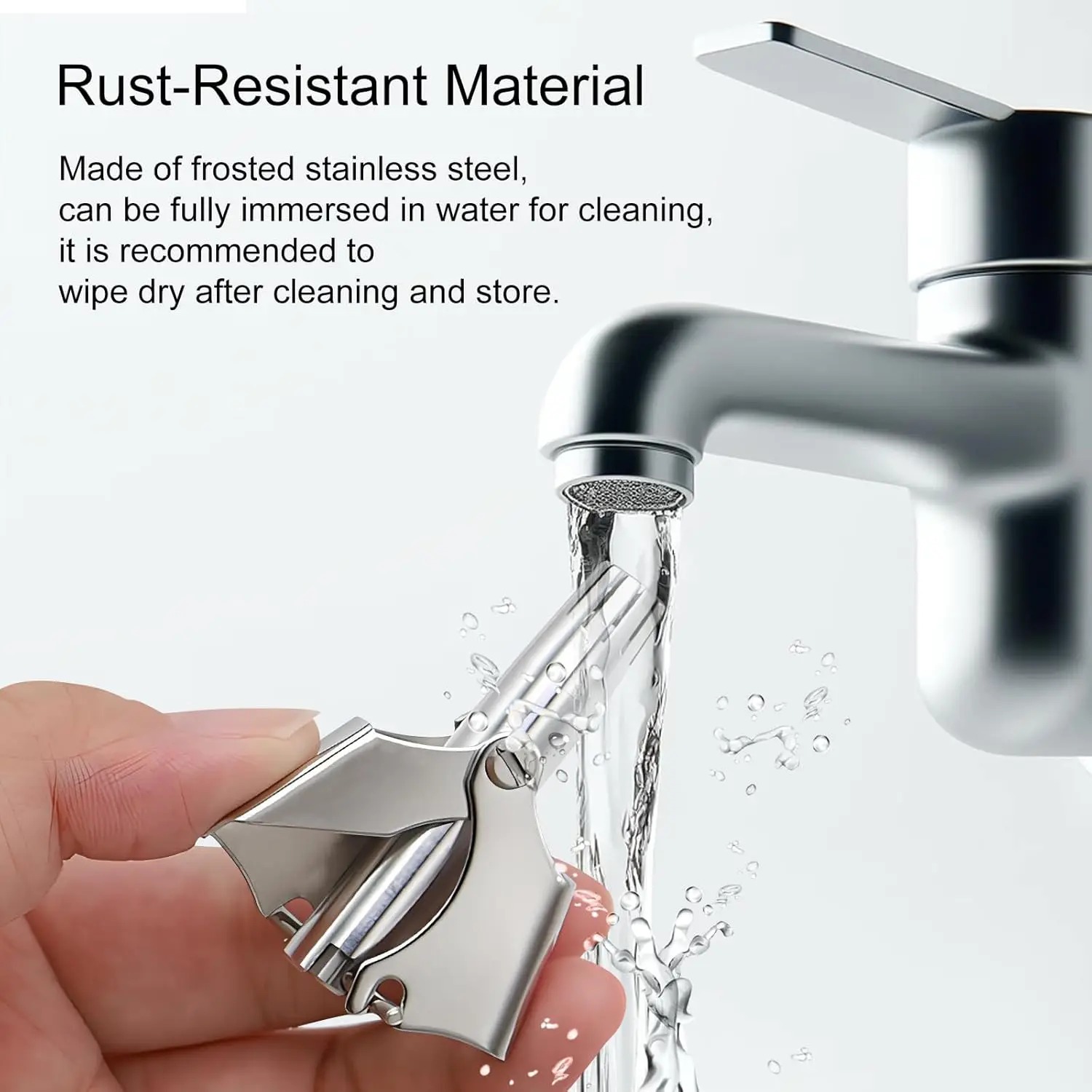 Stainless Steel Manual Nose & Ear Hair Trimmer - Image 7