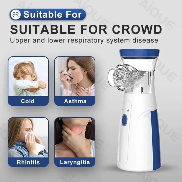 Portable Mesh Nebulizer Machine for Adults and Kids - Image 6
