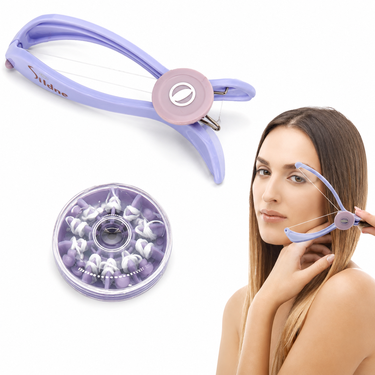 Manual Facial Threading Hair Removal Tool for Women - Image 3