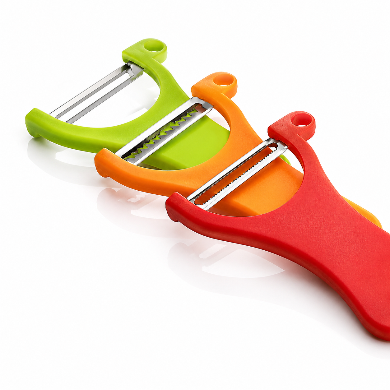 3-Piece Kitchen Peeler Set with Tomato Peeler - Image 3