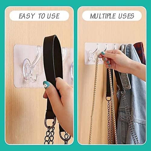 Self-Adhesive Wall Hanger with 6 Hooks - Image 5