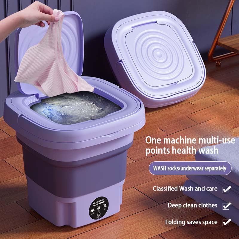 Mini Portable Foldable Washing Machine - Image 3