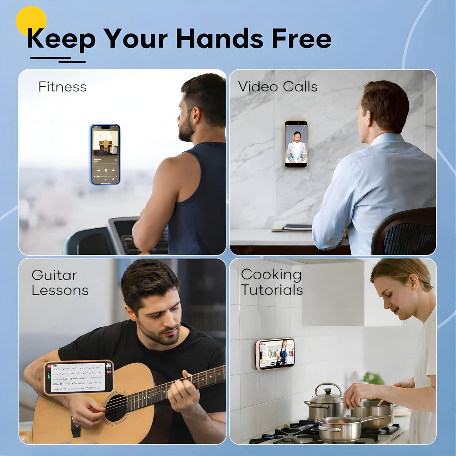 Suction Phone Case Mount with Sticky Grip - Image 6