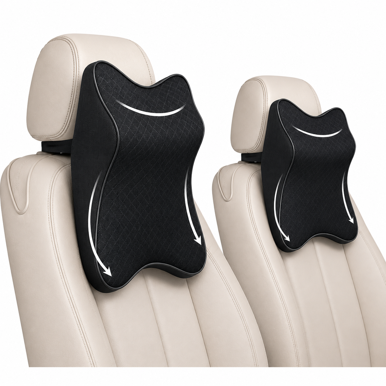 Car Seat Headrest Neck Support Cushion (1 Pcs) - Image 2