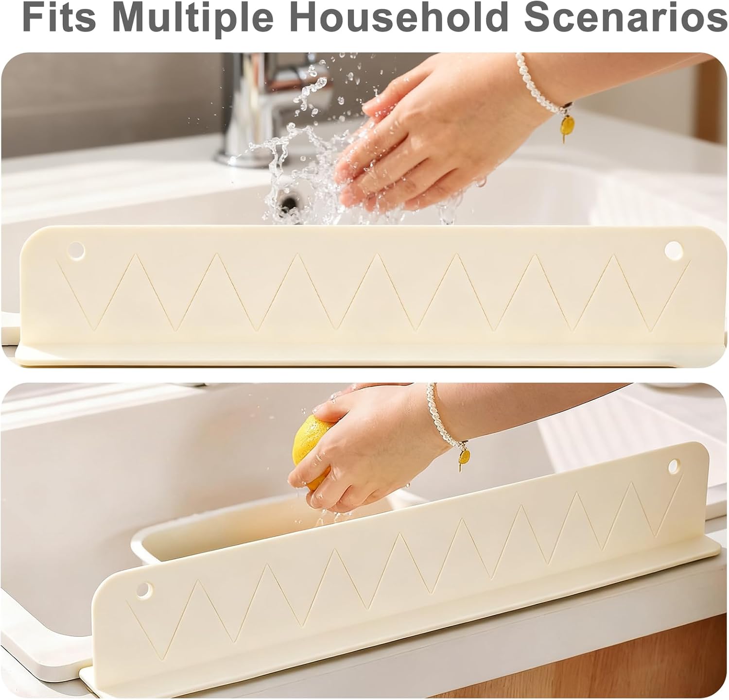 Silicone Sink Splash Guard Set - Image 6