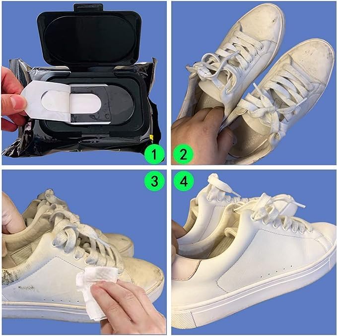 Shoe Cleaning Wipes 80 Count - Image 4