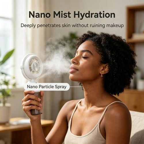 Portable Misting Handheld Fan with Water Spray - Image 6