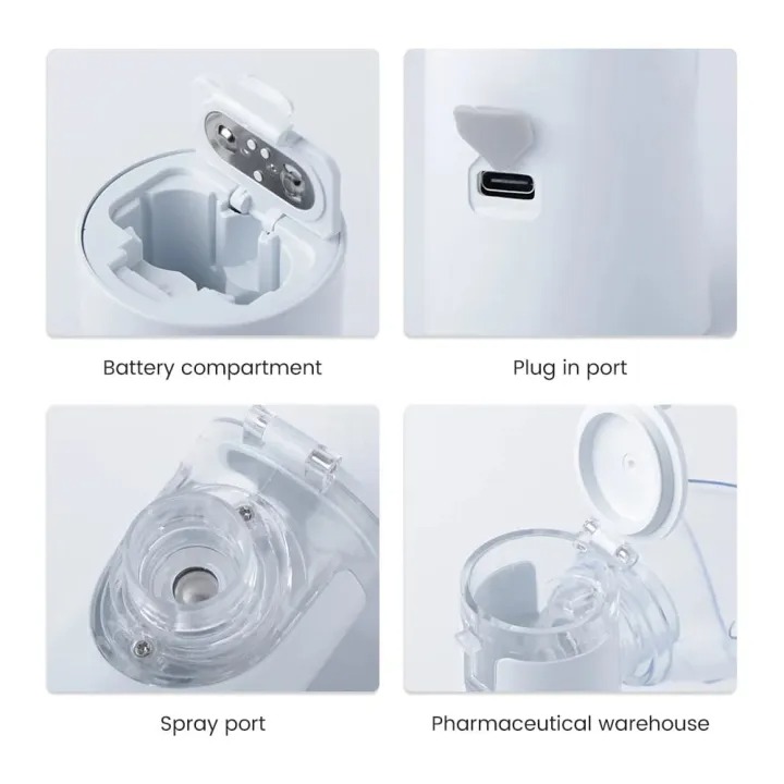 Portable Mesh Nebulizer Machine for Adults and Kids - Image 9