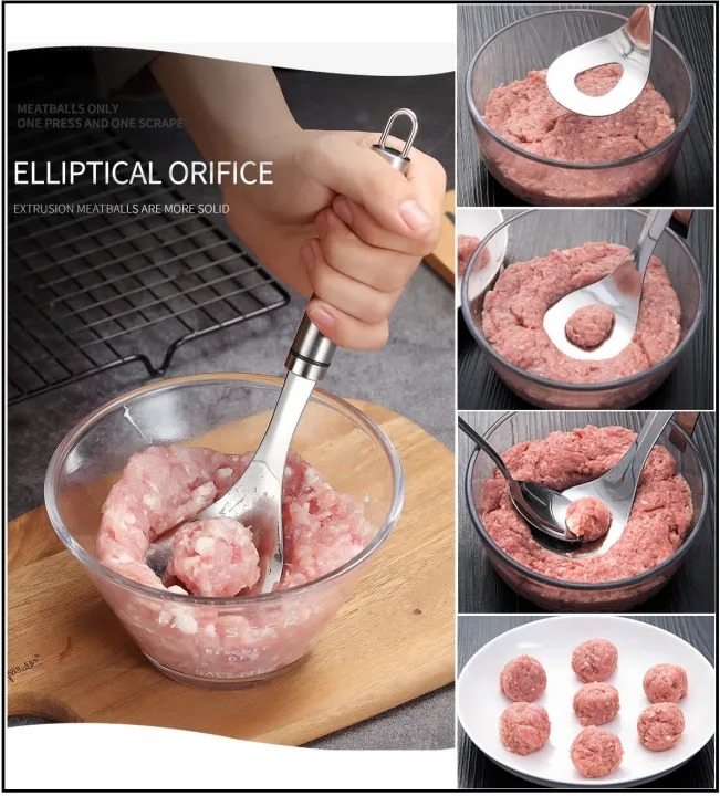 Creative Kofta & Meatball Maker Spoon - Image 4