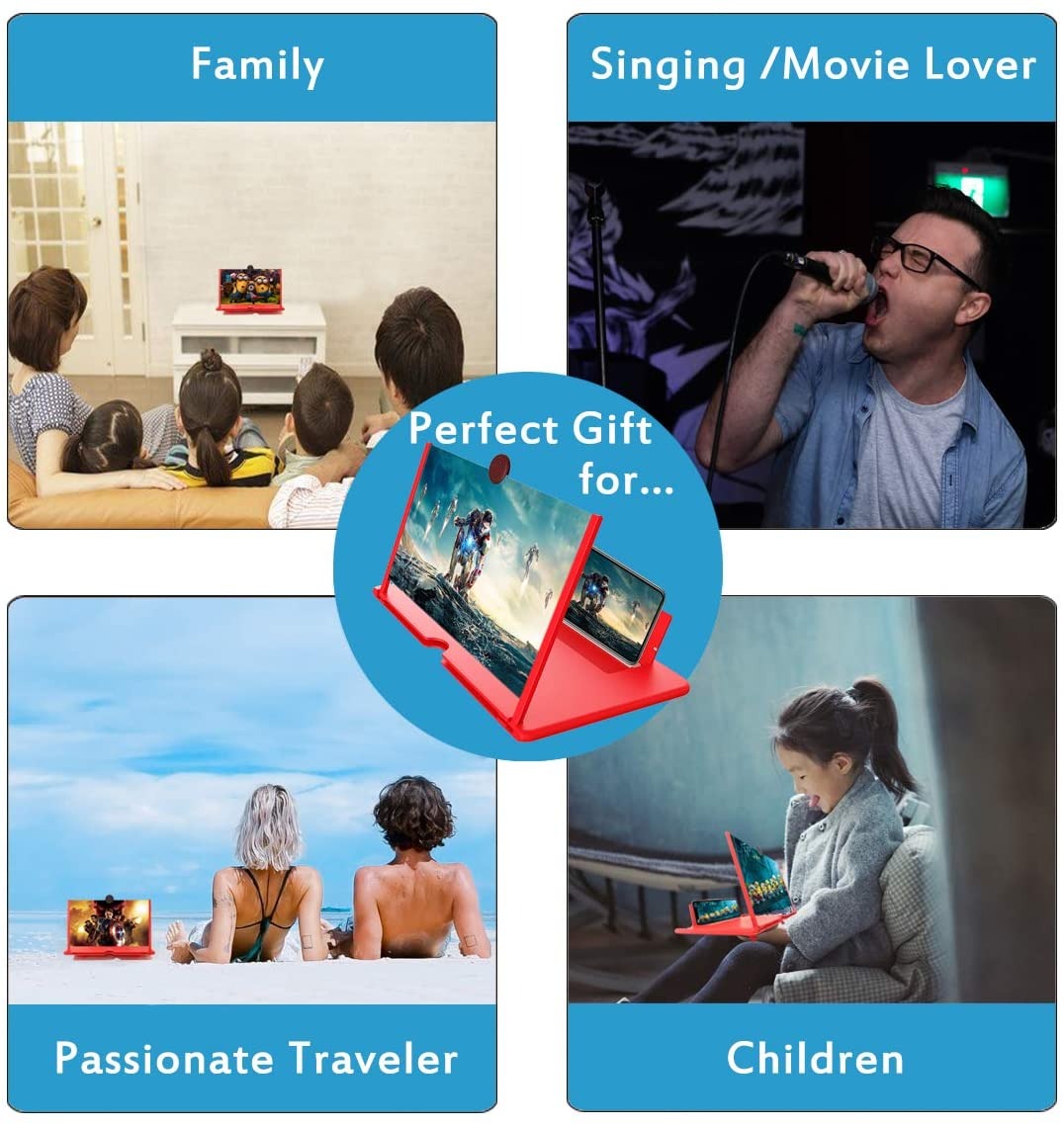 3D Mobile Screen Magnifier HD Phone Screen Amplifier - Image 7