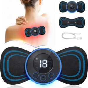 Rechargeable EMS Massage Patch with 8 Modes and 19 Intensity Levels