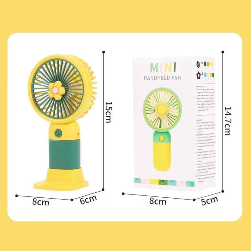Portable Rechargeable Mini Table Fan for Home & Office - Image 6