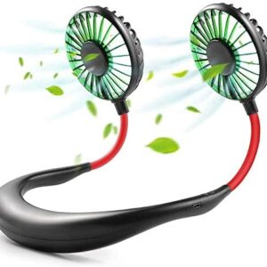 Portable Hanging Neck Fan, Hands-Free
