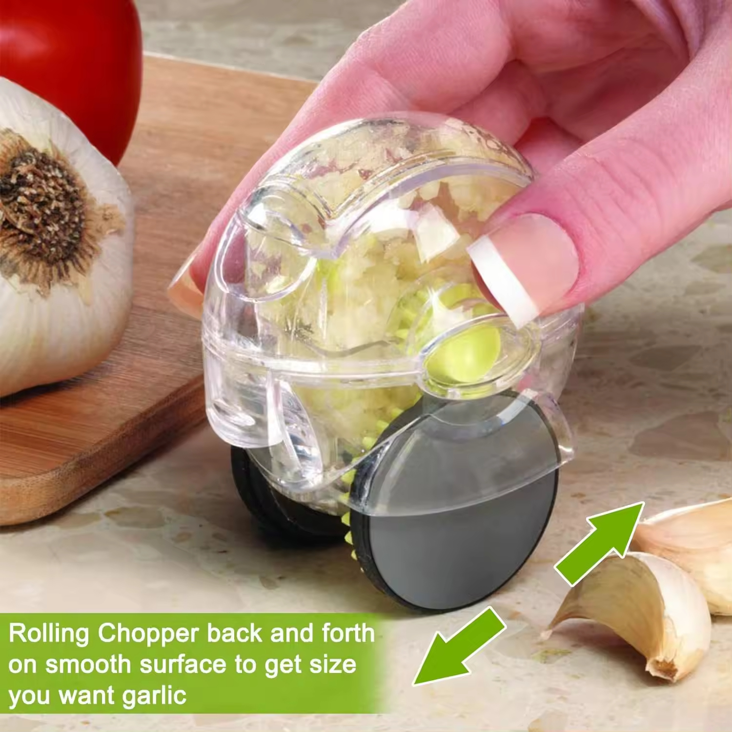 Garlic Mincer Roller and Peeler Tool - Image 4