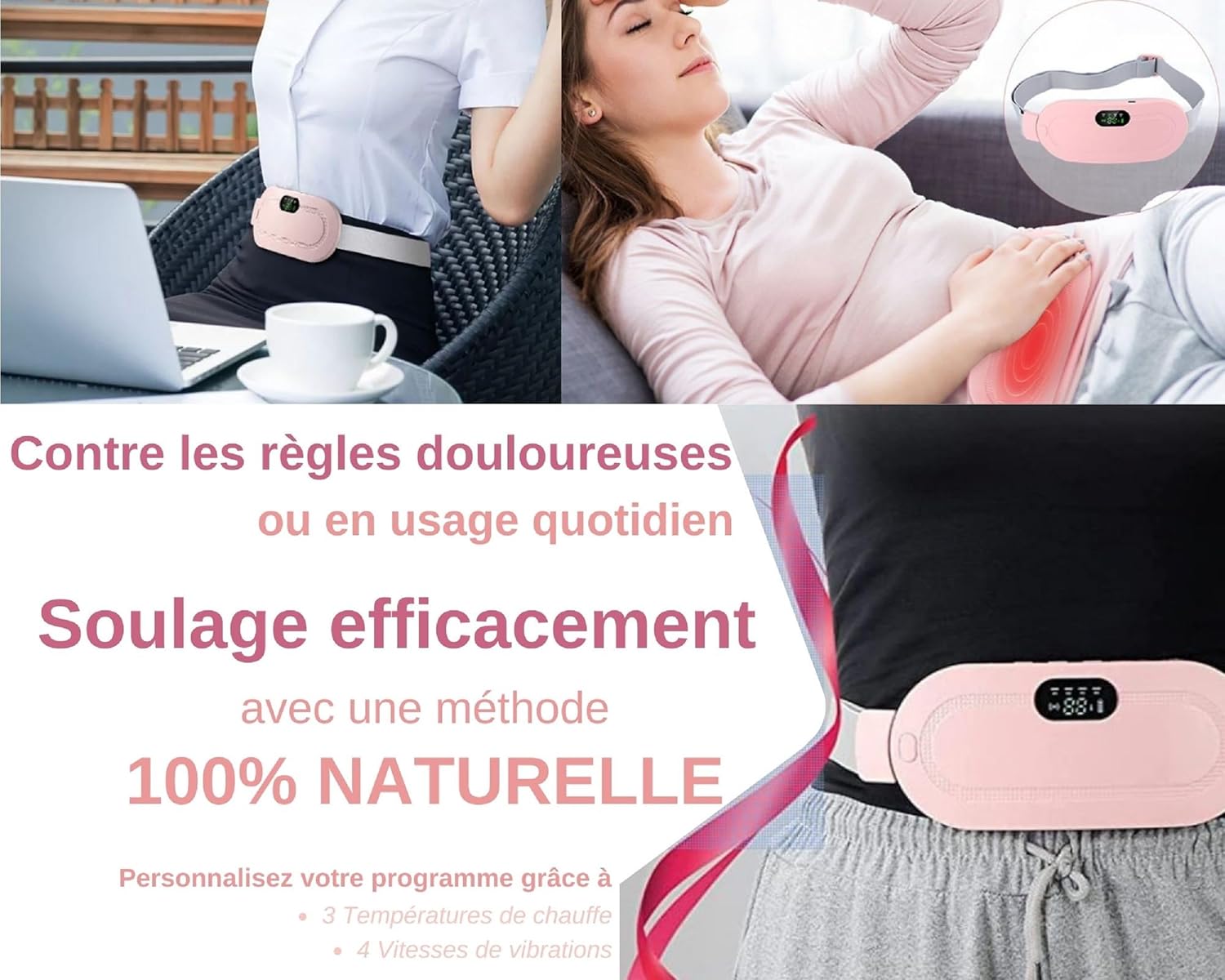 Portable Cordless Heating Pad Waist Belt - Image 8