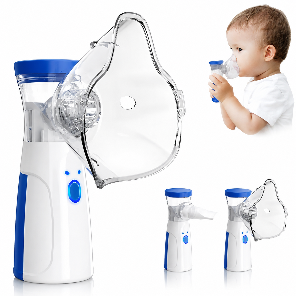 Portable Mesh Nebulizer Machine for Adults and Kids - Image 2