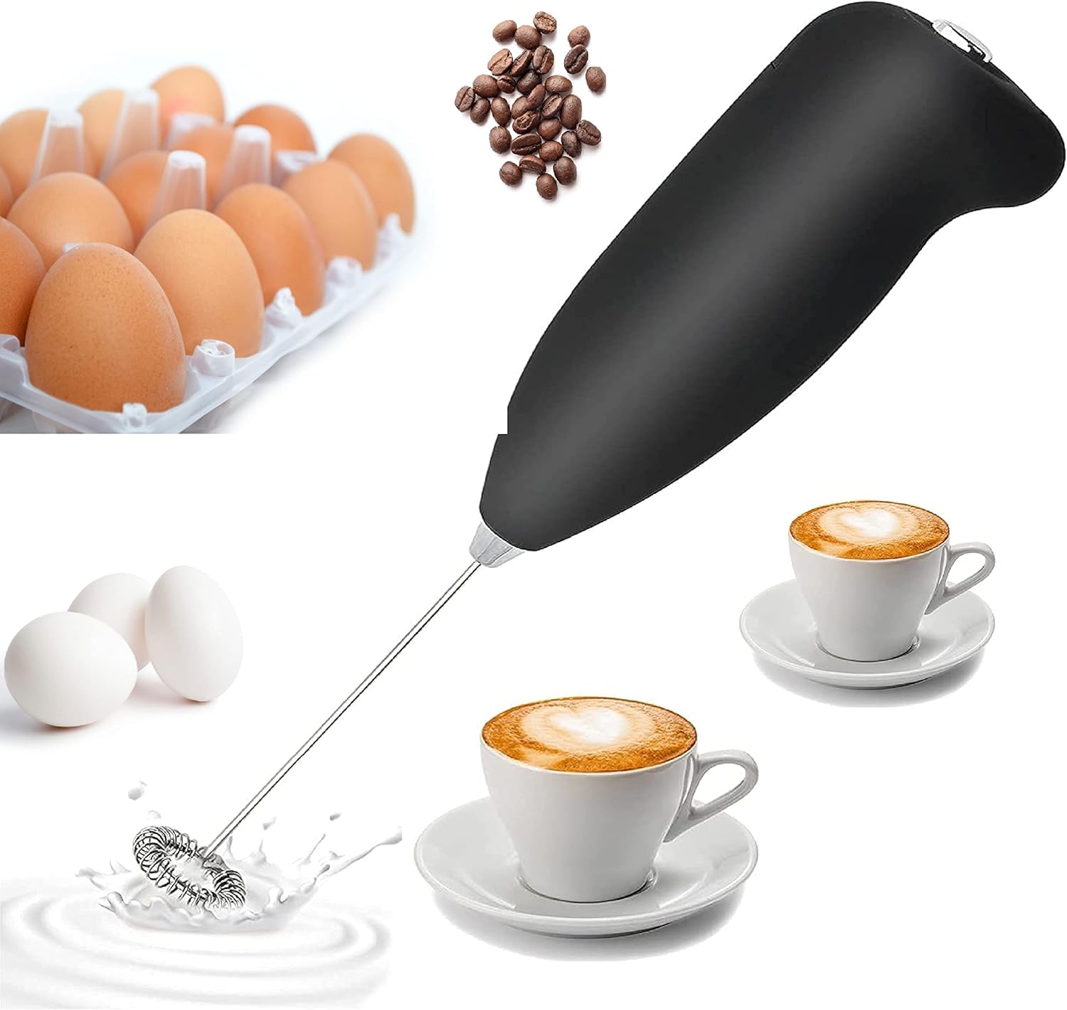 Mini Hand Blender and Milk Frother - Image 2