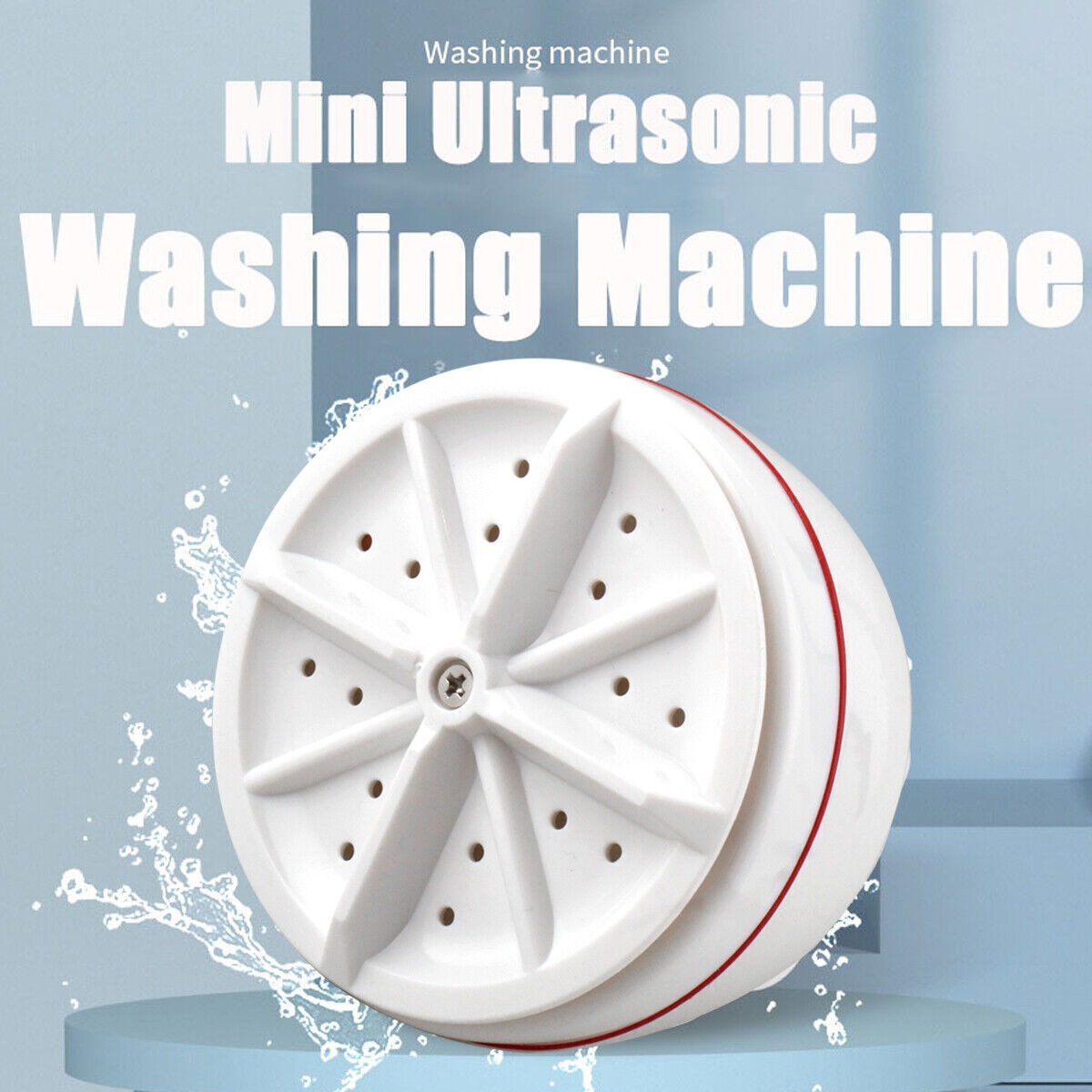 Portable Mini Turbo Washing Machine with USB Power - Image 7
