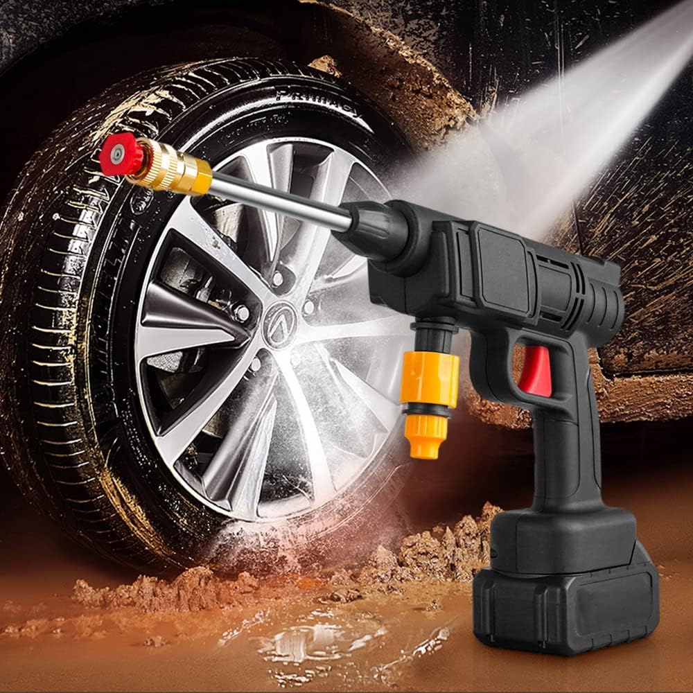 Portable Cordless High Pressure Water Spray Gun with Battery - Image 6