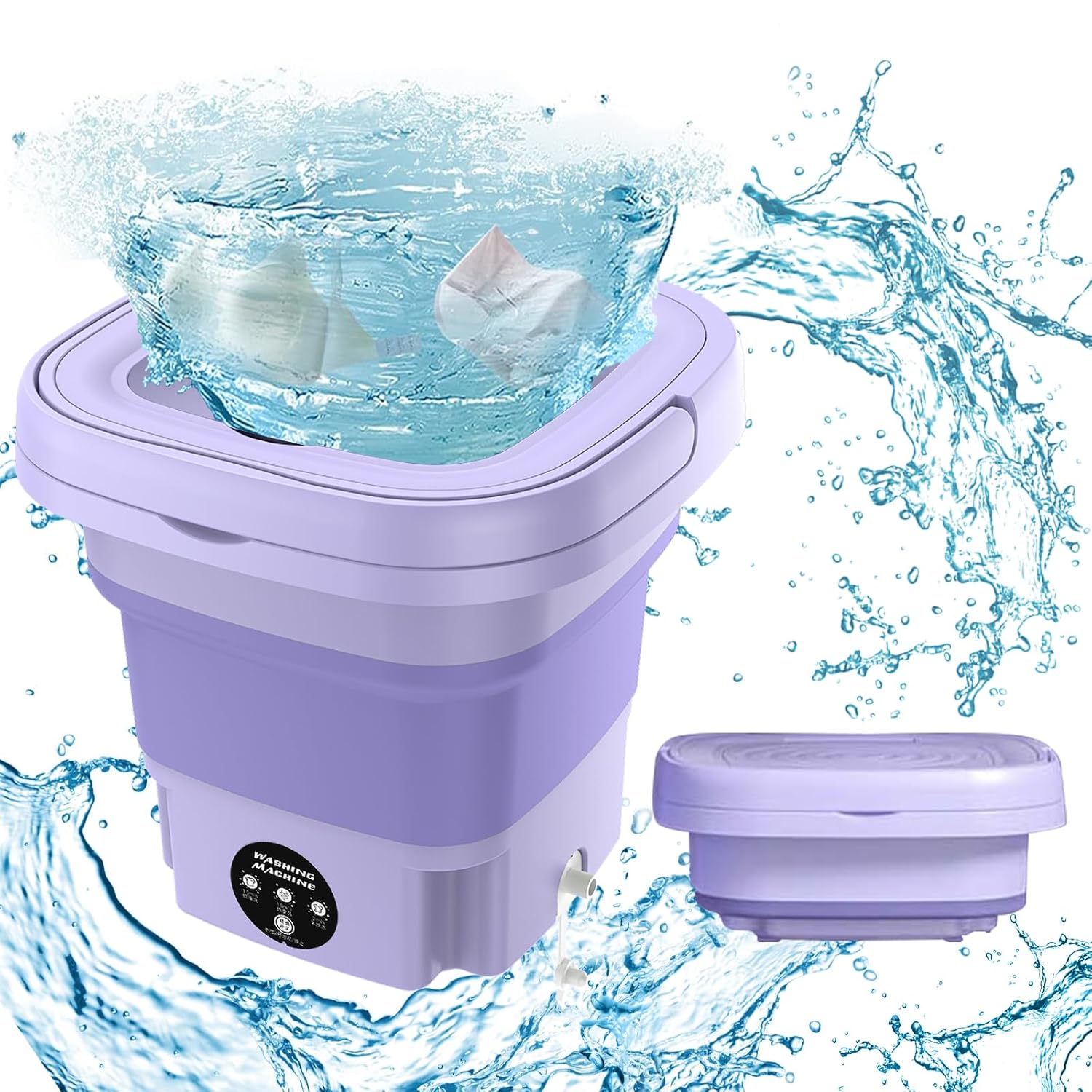 Mini Portable Foldable Washing Machine - Image 2